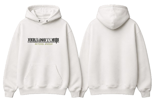 Brainstorm Hoodie - White
