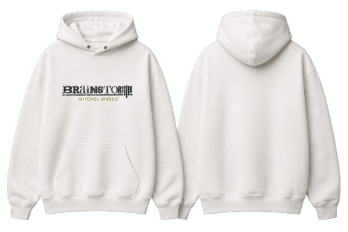 Brainstorm Hoodie - White